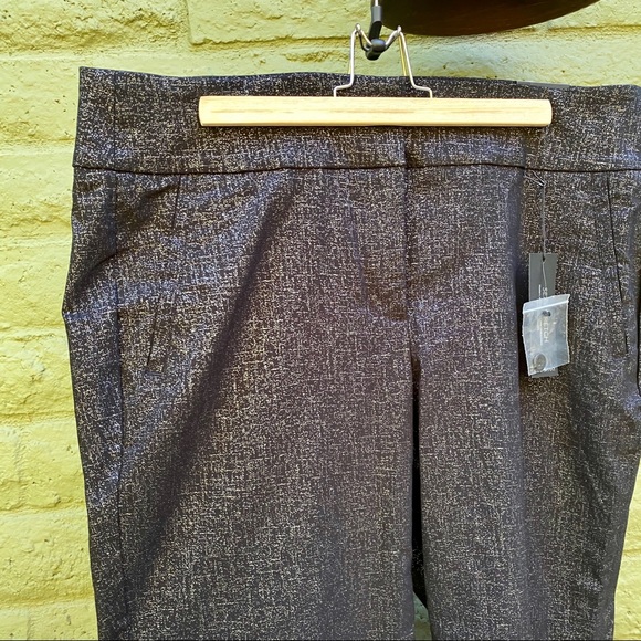 Lane Bryant Gold Black Pants - Picture 2 of 5